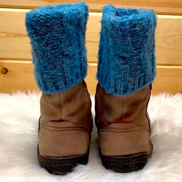 🌹🌹Keen knit Sweater & Suede Leather Boots Size 8🌹🌹 - Picture 6 of 10